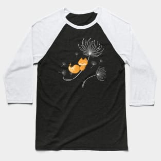 Floating Fox Baseball T-Shirt